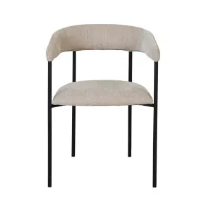 Stanley Dining Armchair - Copeland Birch - Black by null, a Chairs for sale on Style Sourcebook