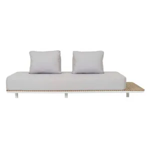 Portsea Loft Sofa - Light Grey - White by null, a Outdoor Sofas for sale on Style Sourcebook