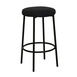 Alden Barstool - Soot - Black by null, a Bar Stools for sale on Style Sourcebook