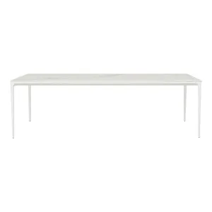 Portsea Classic Dining Tables - White Stone - White by null, a Tables for sale on Style Sourcebook