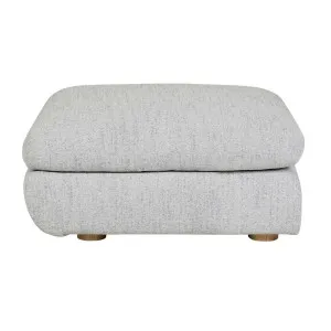 Hugo Marla Ottoman - Ice Grey by null, a Ottomans for sale on Style Sourcebook