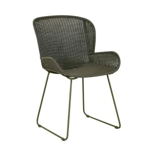 Granada Butterfly Closed Weave Dining Chair - Moss by null, a Outdoor Chairs for sale on Style Sourcebook