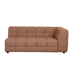 Vittoria Olive 2 Seater Right Arm - Rust Speckle by null, a Sofas for sale on Style Sourcebook