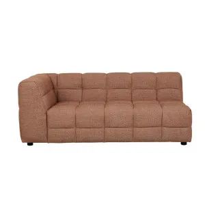 Vittoria Olive 2 Seater Right Arm - Rust Speckle by null, a Sofas for sale on Style Sourcebook