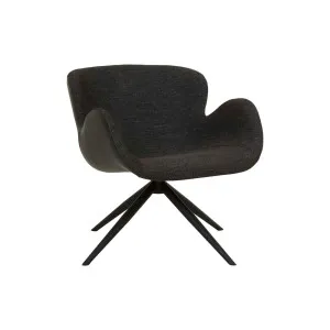Astrid Arm Chair - Lead Speckle - Black by null, a Chairs for sale on Style Sourcebook