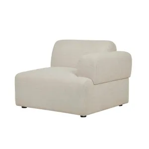 Juno Boulder Right Chaise Sofa - Oat Weave by null, a Sofas for sale on Style Sourcebook
