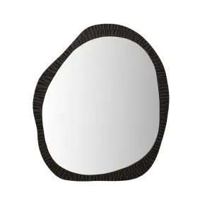 Verona Abstract Mirror - Black by null, a Mirrors for sale on Style Sourcebook