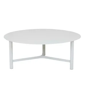 Tulum Round Coffee Table - White by null, a Tables for sale on Style Sourcebook