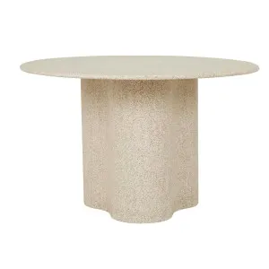 Artie Outdoor Wave Dining Table - Warm Sand by null, a Tables for sale on Style Sourcebook