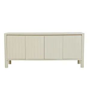 Oliver Fluted Buffet - Putty by null, a Sideboards, Buffets & Trolleys for sale on Style Sourcebook