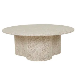 Artie Outdoor Wave Coffee Table - Warm Sand by null, a Tables for sale on Style Sourcebook