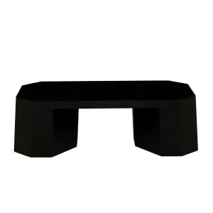 Boulder Coffee Table - Matt Black Oak by null, a Coffee Table for sale on Style Sourcebook