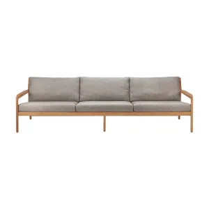 Ethnicraft Outdoor Jack 3 Seater Sofa - Mocha - Teak by null, a Outdoor Sofas for sale on Style Sourcebook