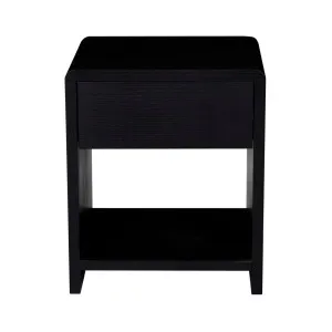 Chloe Bedside - Black Oak by null, a Bedside Tables for sale on Style Sourcebook