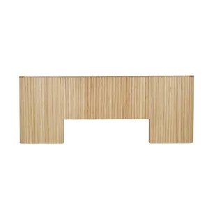 Benjamin Ripple Wide Bedhead - Natural Ash by null, a Bed Heads for sale on Style Sourcebook