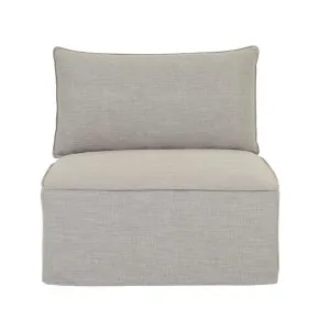 Airlie Slouch 1 Seater Centre Sofa - Eames Steel by null, a Sofas for sale on Style Sourcebook