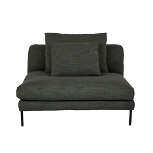 Natadora Ondine Centre Sofa - Basil - Black by null, a Sofas for sale on Style Sourcebook