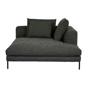 Natadora Ondine Centre Sofa - Basil - Black by null, a Sofas for sale on Style Sourcebook