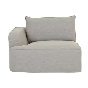 Airlie Slouch 1 Seater Centre Sofa - Eames Steel by null, a Sofas for sale on Style Sourcebook