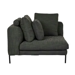 Natadora Ondine Centre Sofa - Basil - Black by null, a Sofas for sale on Style Sourcebook