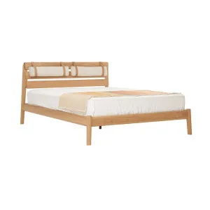 Sketch Poise Bed - Bone - Light Oak by null, a Bed Heads for sale on Style Sourcebook