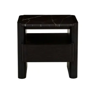 Floyd Marble Bedside - Matt Black - Matt Black Marble by null, a Bedside Tables for sale on Style Sourcebook
