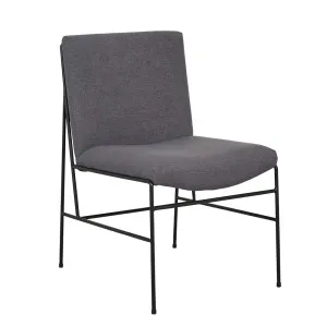 Penn Dining Chair - Iron Ore - Black Metal by null, a Chairs for sale on Style Sourcebook