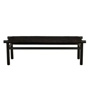 Anchor Ladder Bench Seat - Black Loom - Black by null, a Benches for sale on Style Sourcebook
