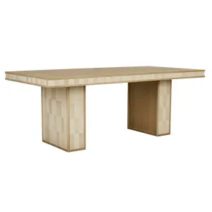 Porto Dining Table - Natural Oak - Shell by null, a Dining Tables for sale on Style Sourcebook
