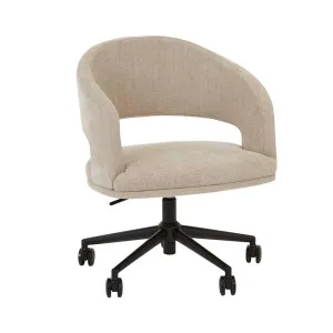 Norah Office Chair - Copeland Birch - Black Metal by null, a Chairs for sale on Style Sourcebook
