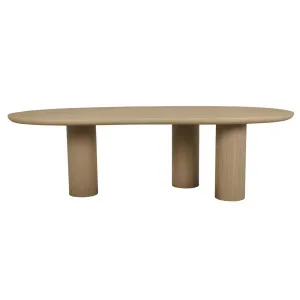 Seb Curve Dining Table - Oak by null, a Dining Tables for sale on Style Sourcebook