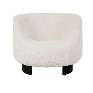 Hana Occasional Chair - Oat Boucle - BLACK ASH by null, a Chairs for sale on Style Sourcebook