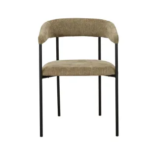 Stanley Dining Armchair - Copeland Olive - Black by null, a Chairs for sale on Style Sourcebook