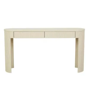 Benjamin Ripple Grand Console - Putty by null, a Console Table for sale on Style Sourcebook