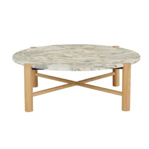 Artie Coffee Tables - Matt Ocean Marble - Natural Ash by null, a Coffee Table for sale on Style Sourcebook