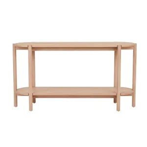 Linea Oslo Oval Console - New Oak by null, a Console Table for sale on Style Sourcebook