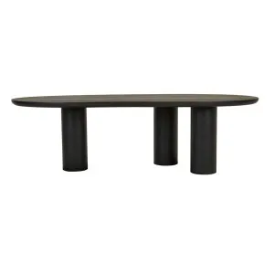 Seb Curve Dining Table - Black Oak by null, a Dining Tables for sale on Style Sourcebook