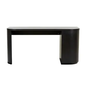 Orson Round Desk - Black Oak by null, a Desks for sale on Style Sourcebook