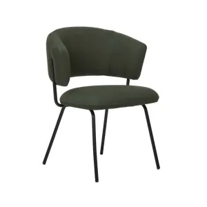 Mimi Dining Chair - Military Green - Black by null, a Chairs for sale on Style Sourcebook