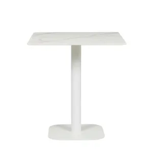 Portsea Loft Dining Table - White Stone - White by null, a Tables for sale on Style Sourcebook