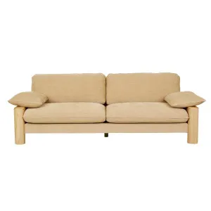 Hugo Remy 3 Seater Sofa - Copeland Honey - Natural Ash Veneer by null, a Sofas for sale on Style Sourcebook