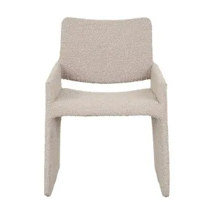 Jude Dining Armchair - Taupe Boucle by null, a Chairs for sale on Style Sourcebook