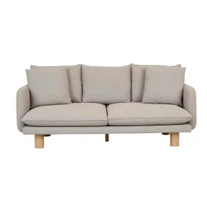 Vittoria Elliot 3 Seater Sofa - Eames Steel - Natural Ash Veneer by null, a Sofas for sale on Style Sourcebook