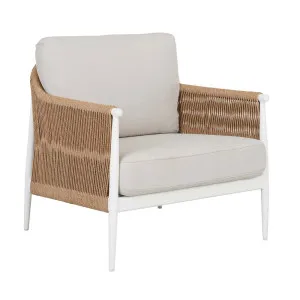 Delphi Sofa Chair - Coconut - Natural Weave by null, a Outdoor Chairs for sale on Style Sourcebook