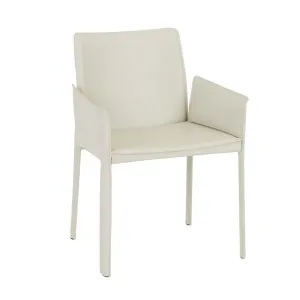 Lachlan Dining Armchair - Linen Grey by null, a Chairs for sale on Style Sourcebook