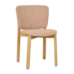 Sketch Pinta Dining Chair - Woven Red Clay - Light Oak by null, a Chairs for sale on Style Sourcebook