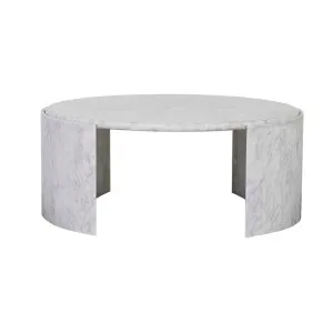 Amara Moon Coffee Table - White Marble by null, a Coffee Table for sale on Style Sourcebook