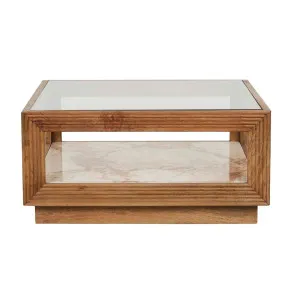 Zephyr Coffee Table - Crema Beige Marble - Natural by null, a Coffee Table for sale on Style Sourcebook