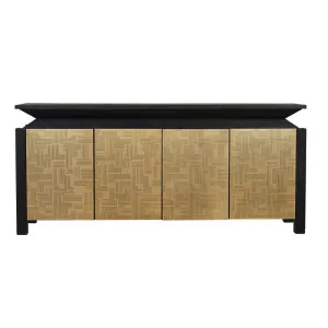 Guild Buffet - Antique Brass - Sandblasted Black by null, a Sideboards, Buffets & Trolleys for sale on Style Sourcebook