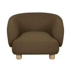 Flo Occasional Chair - Deep Olive - Natural Ash by null, a Chairs for sale on Style Sourcebook